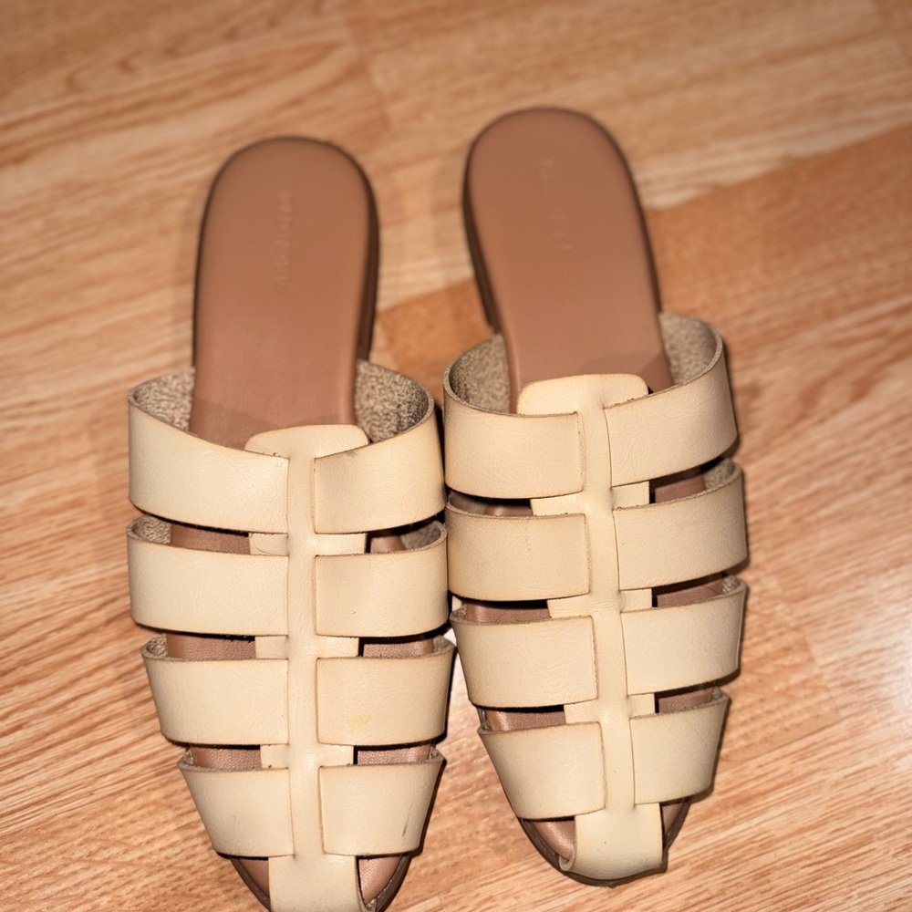 Women's Cream Woven Slip- Old Navy